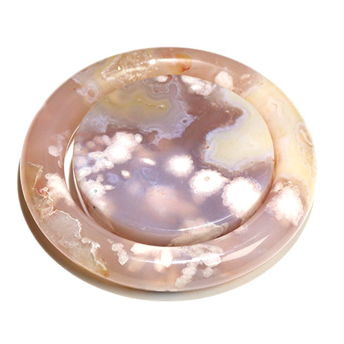 〔K1938-2〕桜瑪瑙 チェリーブロッサムアゲートブレスレット くり抜きバングル くり抜きプレート付き