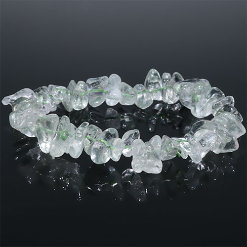 〔K2021〕サザレ グリーンアメジスト プライオライト ブレスレット Greened Amethyst