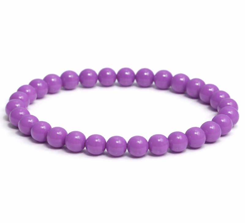 〔K2086-6m〕【トップクオリティ】約6mmフォスフォシデライト ブレスレット Phosphosiderite 【ランダム発送】