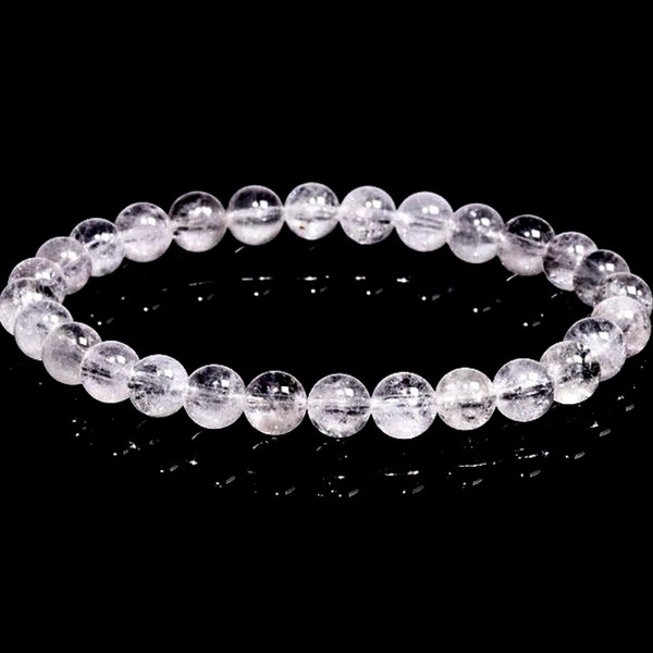 〔K2111-4〕約6.8mm ピンクダンビュライト Danburite ダンブリ石 ブレスレット