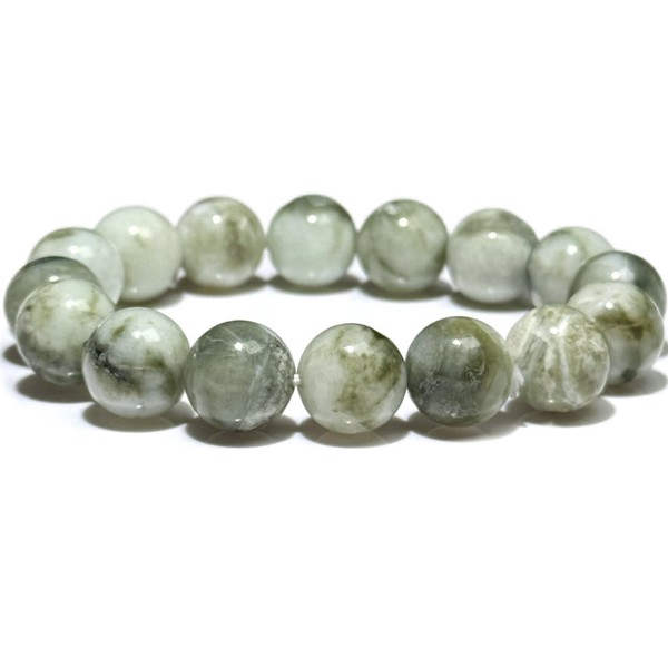 〔nm14-12m〕【日本銘石／新潟県産】 糸魚川翡翠 12mm ひすい ヒスイ 国石 硬玉 ジェダイド 本物だけが持つ静かな存在感