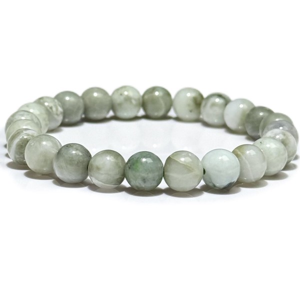 〔nm14-8m-1〕【日本銘石／新潟県産】 糸魚川翡翠 8mm ひすい ヒスイ 国石 硬玉 ジェダイド 本物だけが持つ静かな存在感