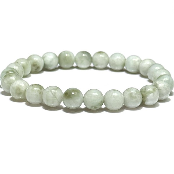 〔nm14-8m-4〕【日本銘石／新潟県産】 糸魚川翡翠 8mm ひすい ヒスイ 国石 硬玉 ジェダイド 本物だけが持つ静かな存在感