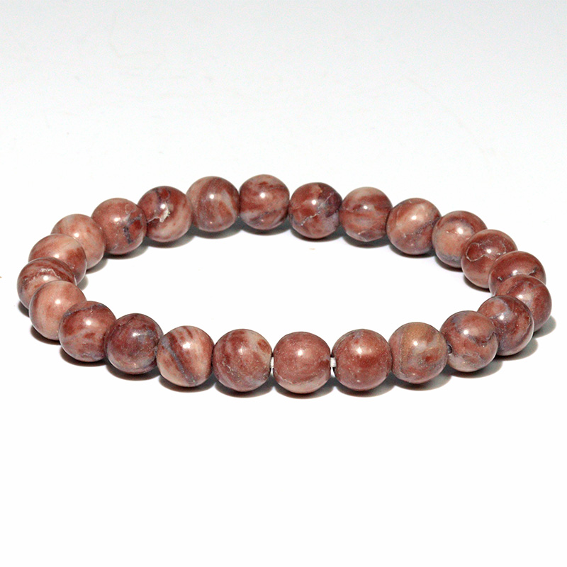 〔nm57-8m〕【日本銘石／高知県産】土佐桜 8mm 優美な桜色が宿る希少石【ランダム発送】